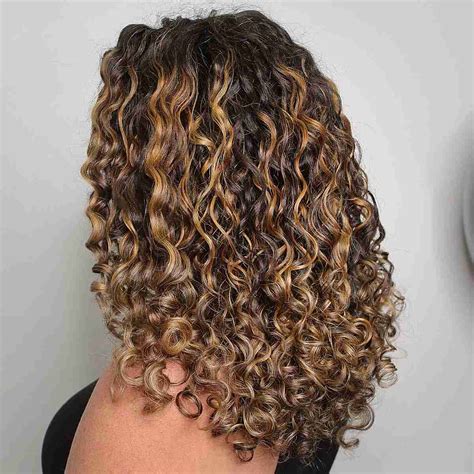 highlights black curly hair|More.